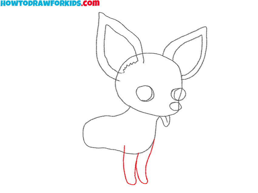 how to draw a realistic chihuahua