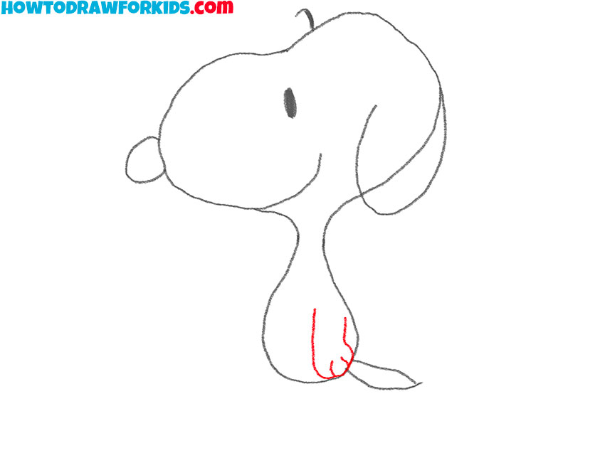 snoopy drawing lesson