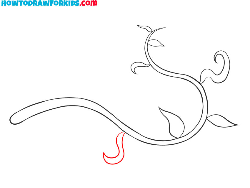 vine drawing for kids