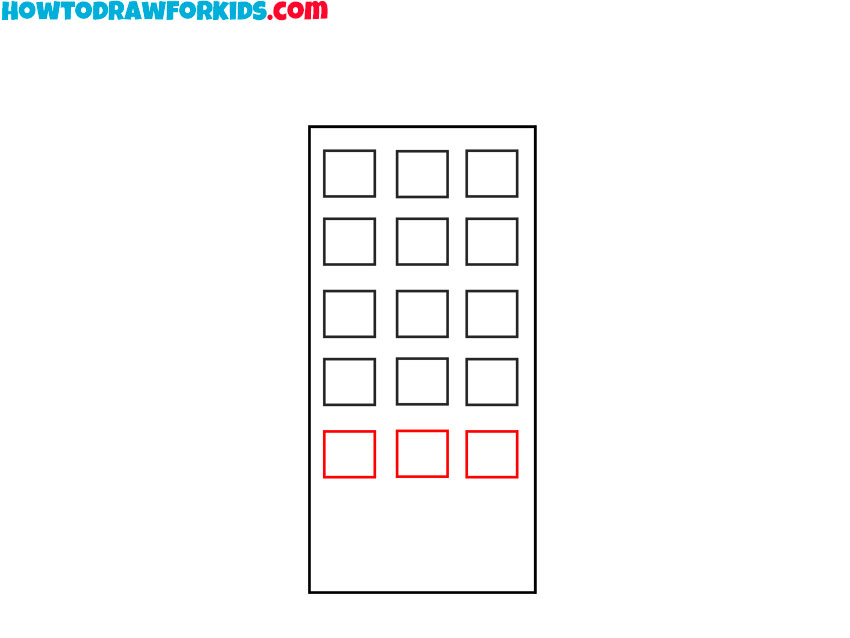 how to draw a 3d building easy