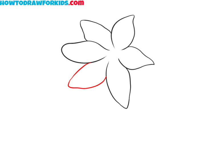 How to Draw a Lily Step by Step Easy Drawing Tutorial For Kids