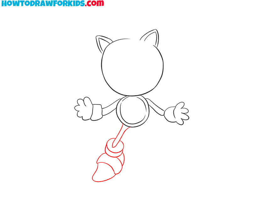 how to draw super sonic for beginners