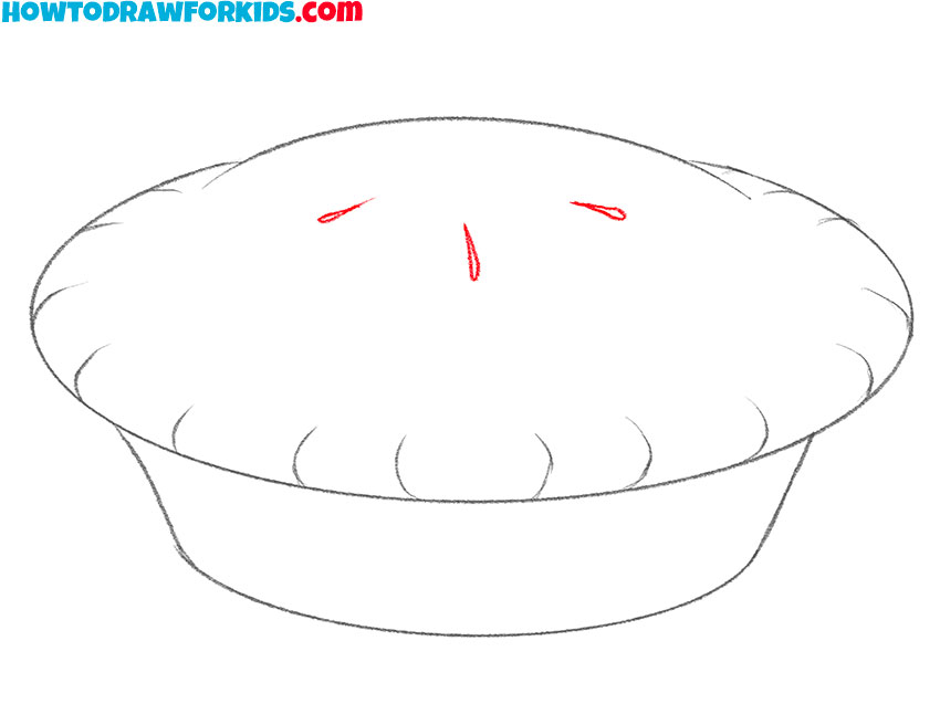 simple pie drawing