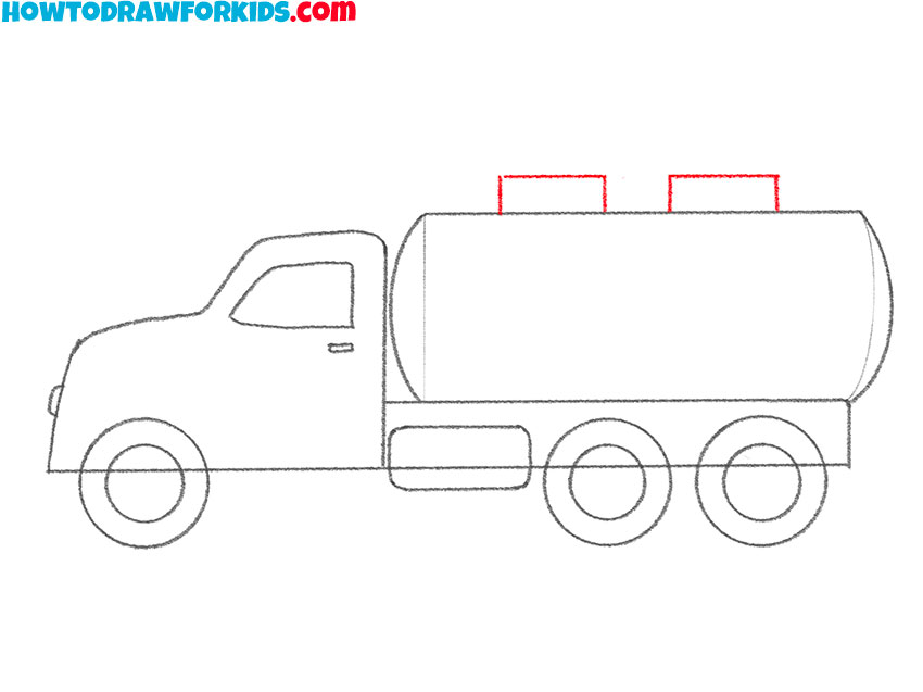 tank truck drawing guide