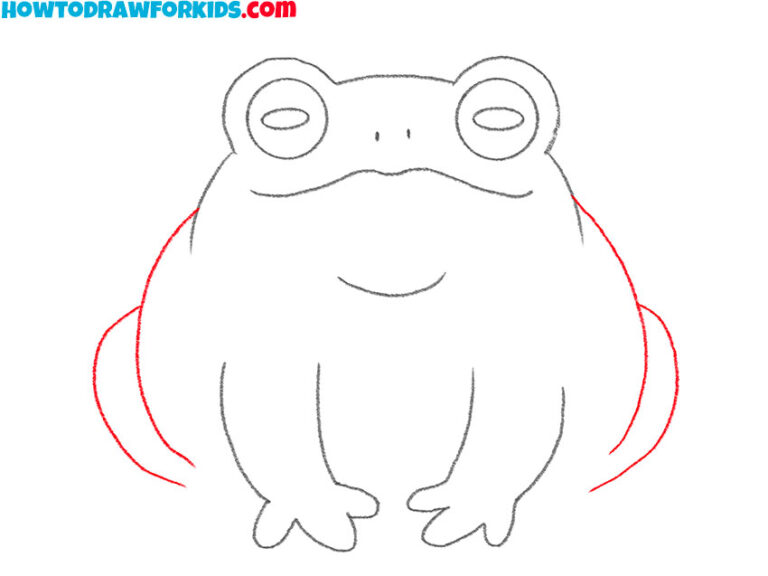 How to Draw a Toad Easy Drawing Tutorial For Kids
