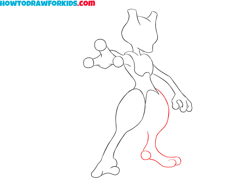 mewtwo drawing for kids