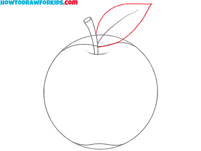 simple fruit drawing