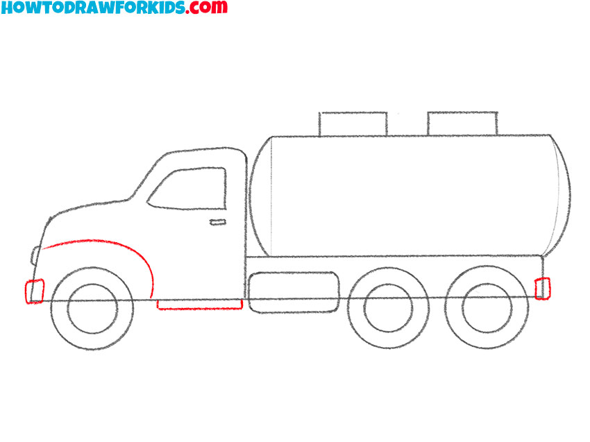 simple tank truck for kids
