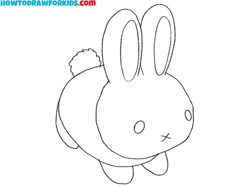 cute bunny drawing lesson