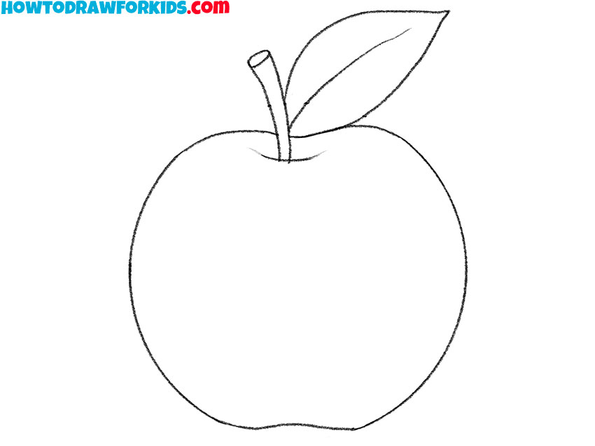 Fruits drawing - vector illustration Stock Vector | Adobe Stock