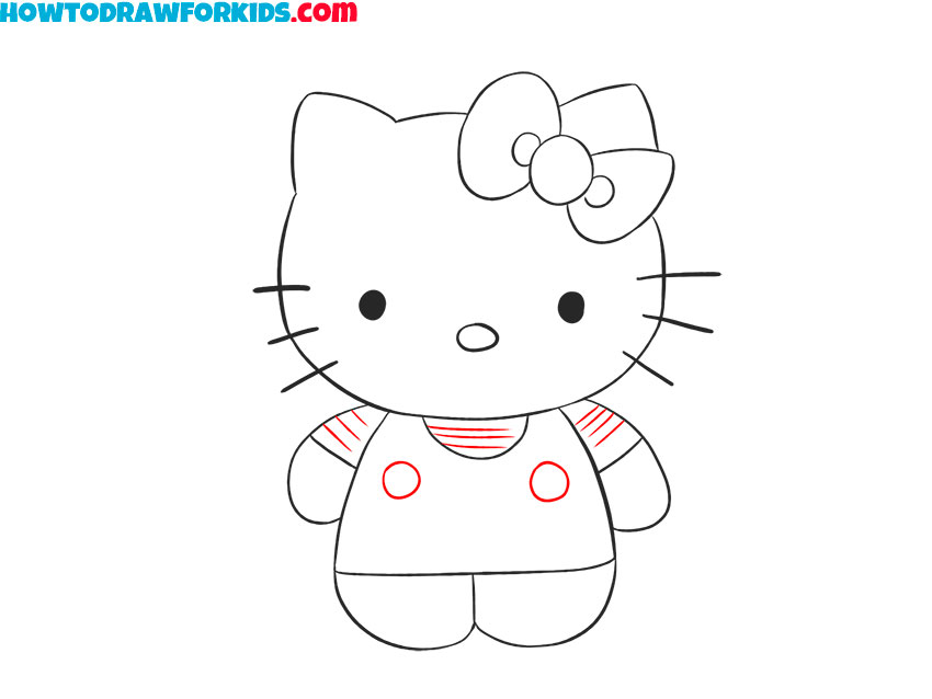 hello kitty drawing guide