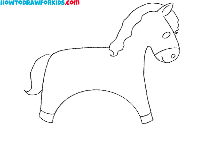 horse drawing lesson