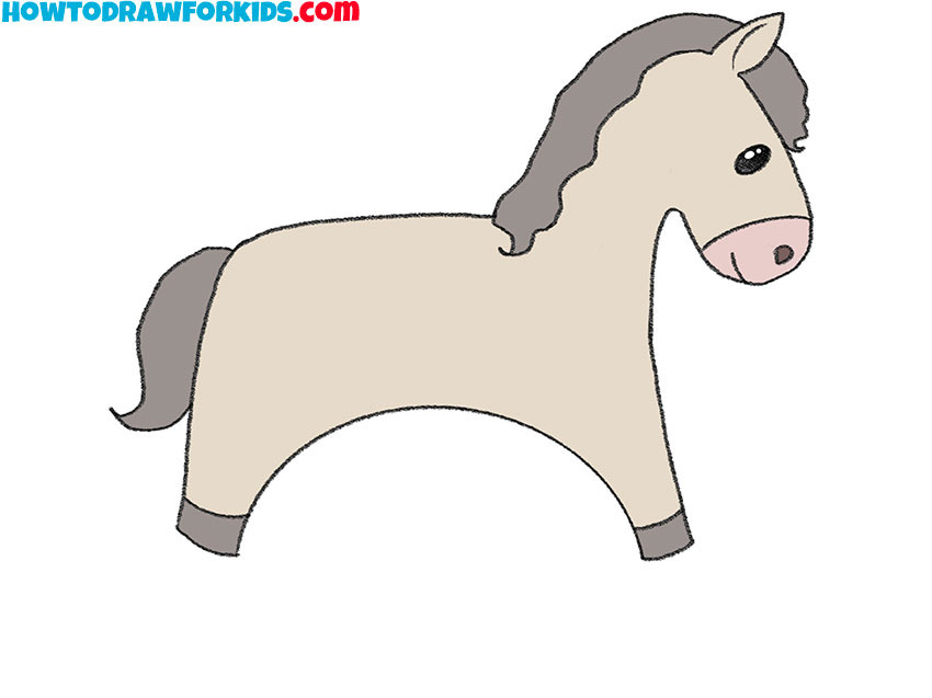 horse drawing tutorial