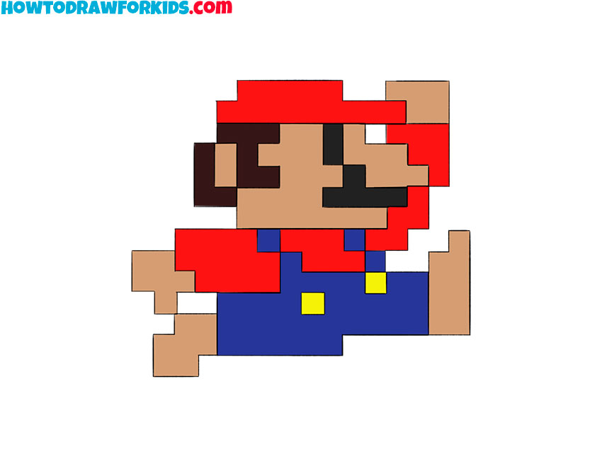 How to Draw 8BIT Character Easy Drawing Tutorial For Kids