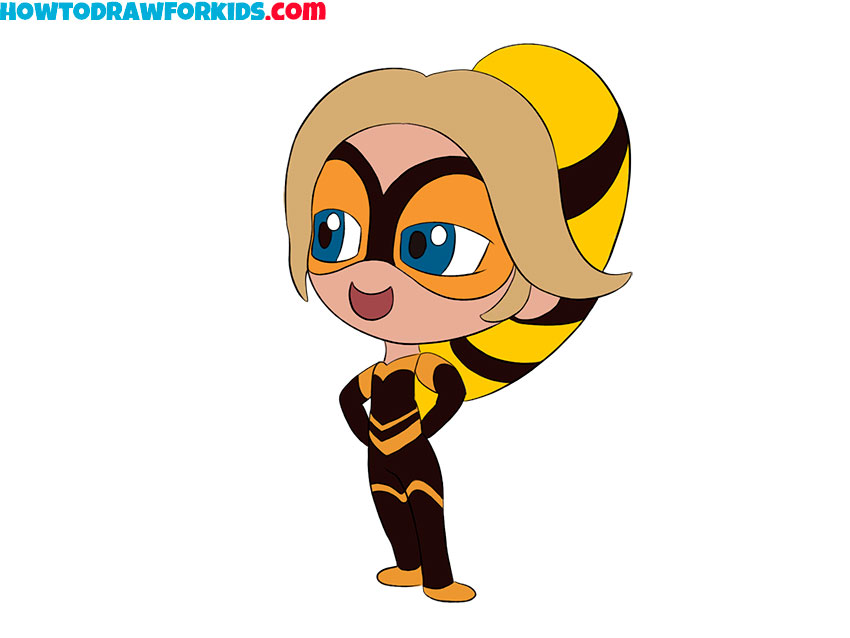 How to Draw Queen Bee Easy Drawing Tutorial For Kids