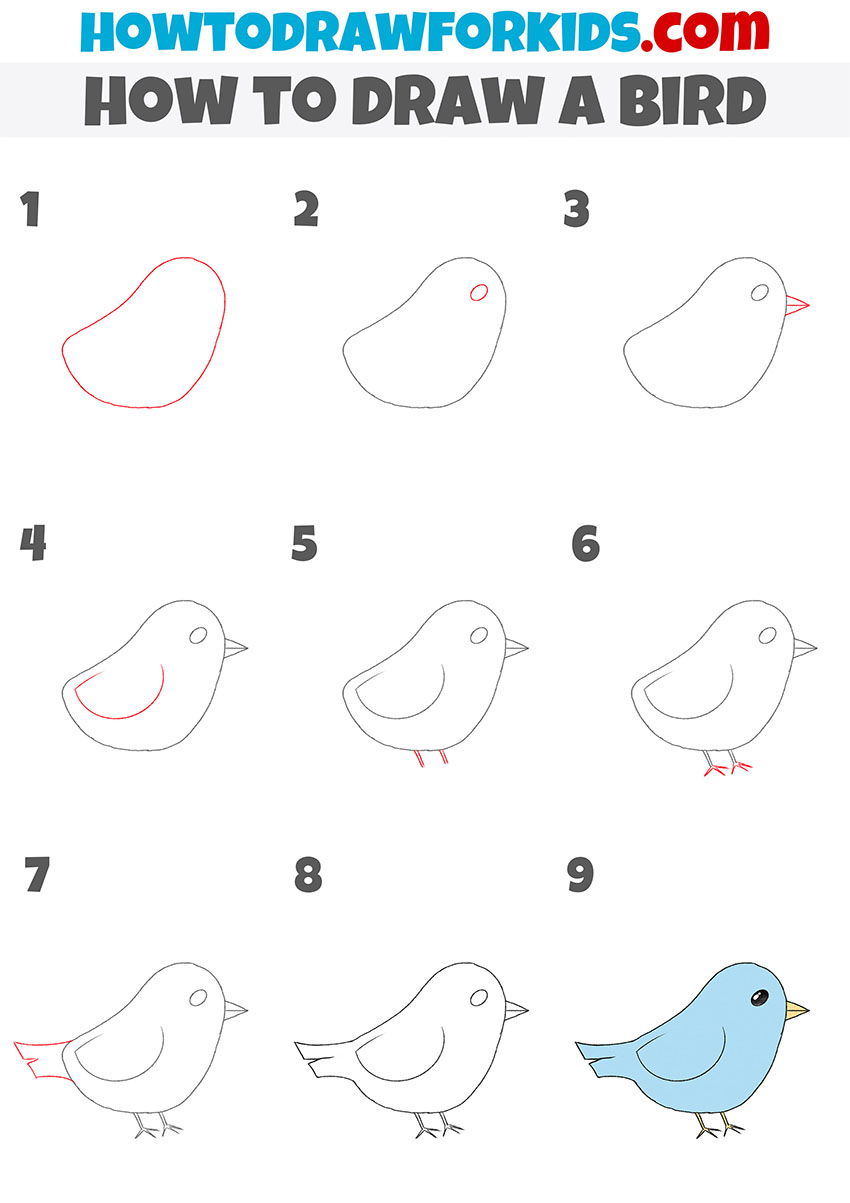 easy drawing step by step