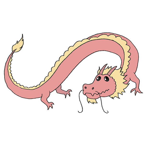 Cute Chibi Dragon Drawing HD Png Download  Transparent Png Image  PNGitem