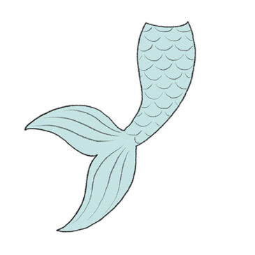 How to Draw a Mermaid Tail