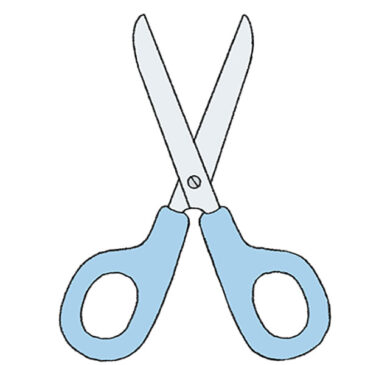 How to Draw Scissors