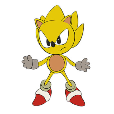 How to Draw Super Sonic