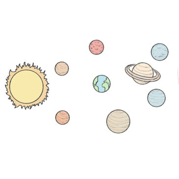 How to Draw the Solar System