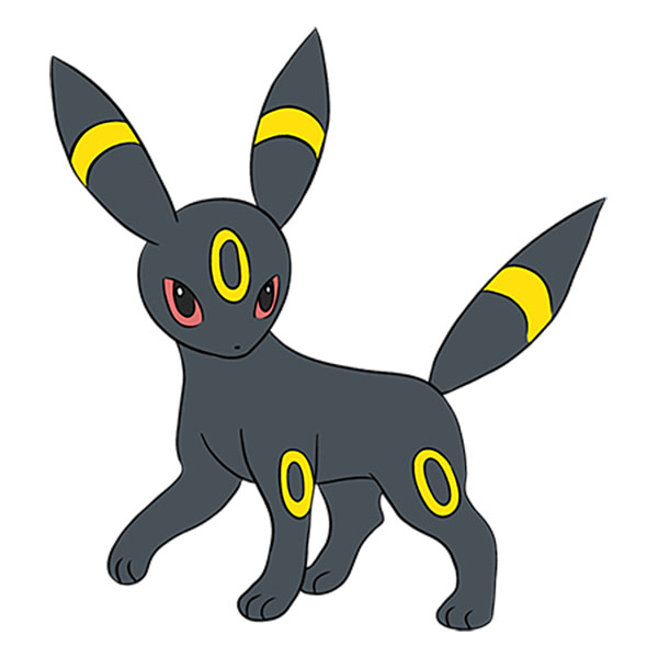 How to Draw Umbreon