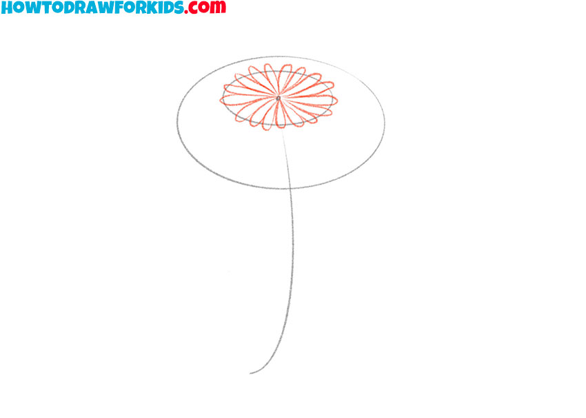 dandelion drawing lesson