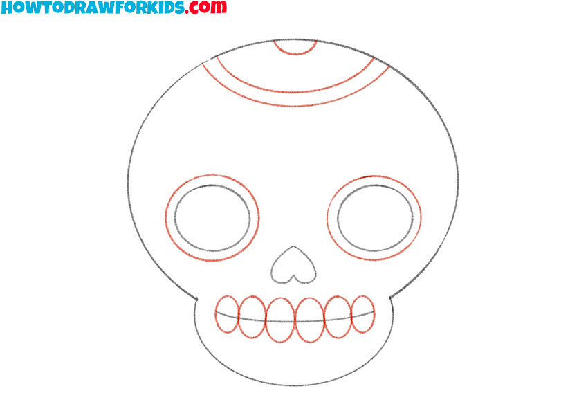 how to draw a sugar skull easy for beginners