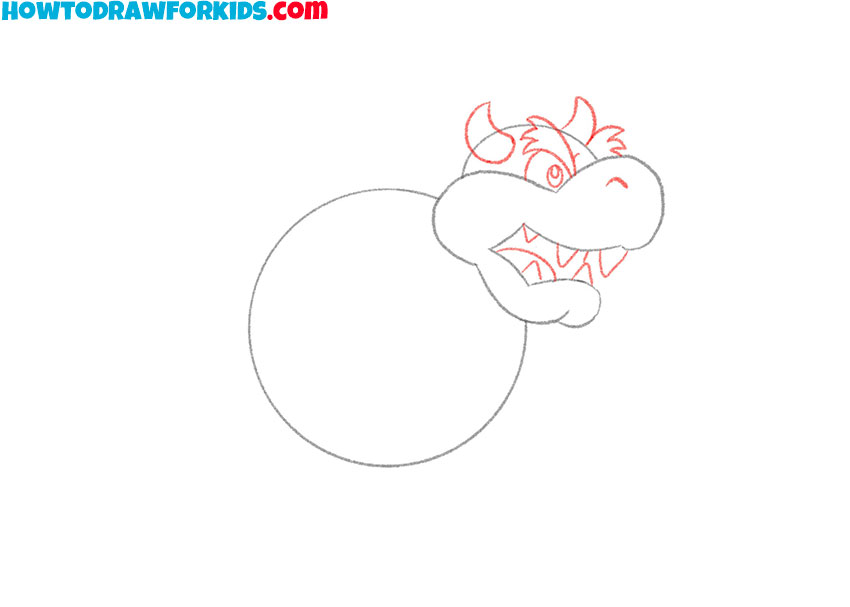 how to draw bowser art hub