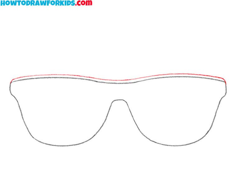 How to Draw Sunglasses Easy Drawing Tutorial For Kids
