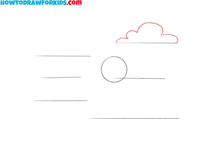 how to draw the sky with pencil