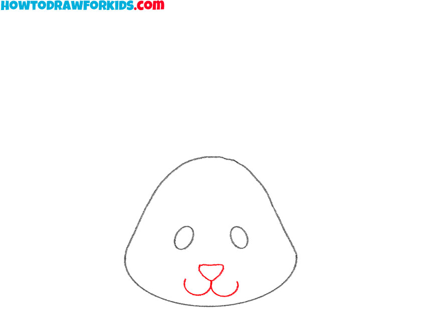 how to draw a bunny face drawing easy
