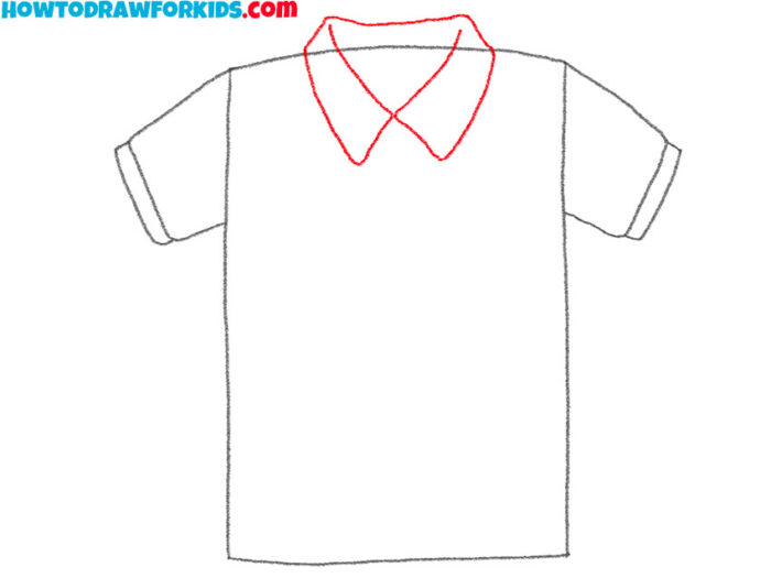 How to Draw a Collared Shirt Easy Drawing Tutorial For Kids