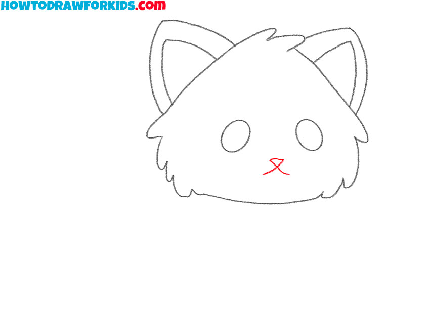how to draw a red panda cute