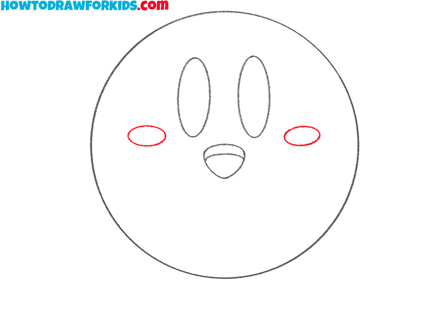 how to draw cute kirby