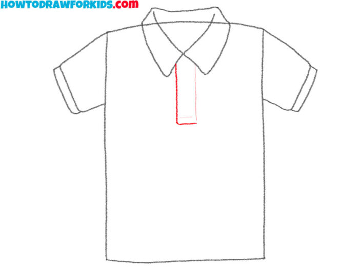 How to Draw a Collared Shirt - Easy Drawing Tutorial For Kids