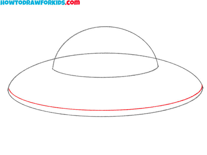 How to Draw a UFO - Easy Drawing Tutorial For Kids