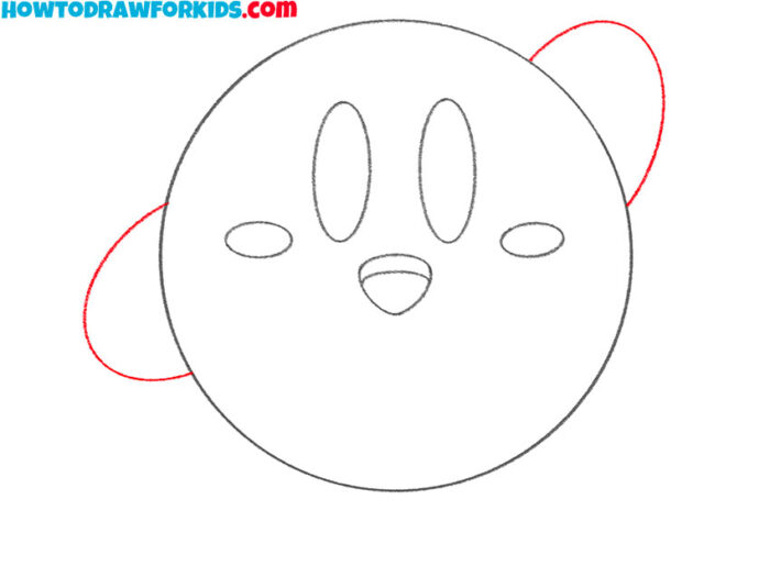 How to Draw Kirby Step by Step Easy Drawing Tutorial For Kids
