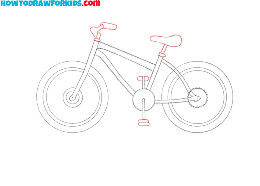 bicycle drawing lesson