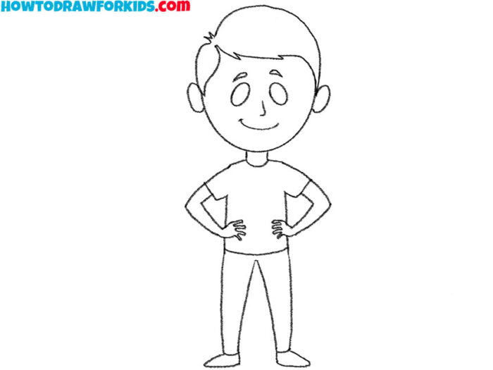 How to Draw Hands on Hips - Easy Drawing Tutorial For Kids