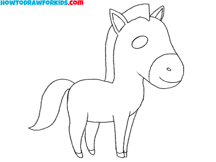 pony drawing tutorial