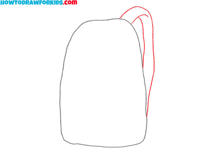 How to Draw a Backpack - Easy Drawing Tutorial For Kids