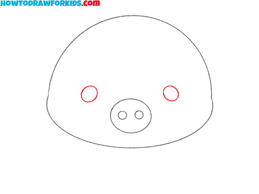How to Draw an Easy Pig - Easy Drawing Tutorial For Kids