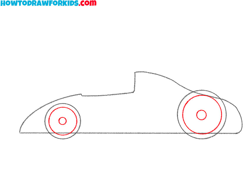 how to draw a race car lamborghini