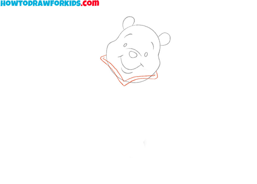 how to draw winnie the pooh full body