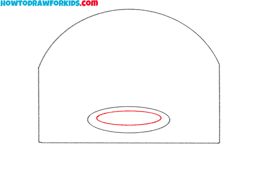 basketball hoop drawing lesson