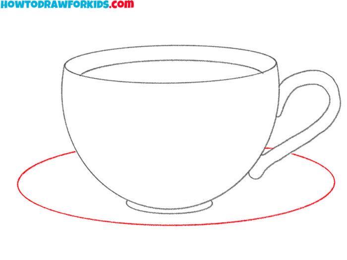 How to Draw a Cup of Coffee Step by Step Easy Drawing Tutorial