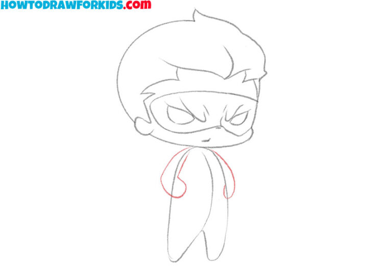 How to Draw Robin - Easy Drawing Tutorial For Kids