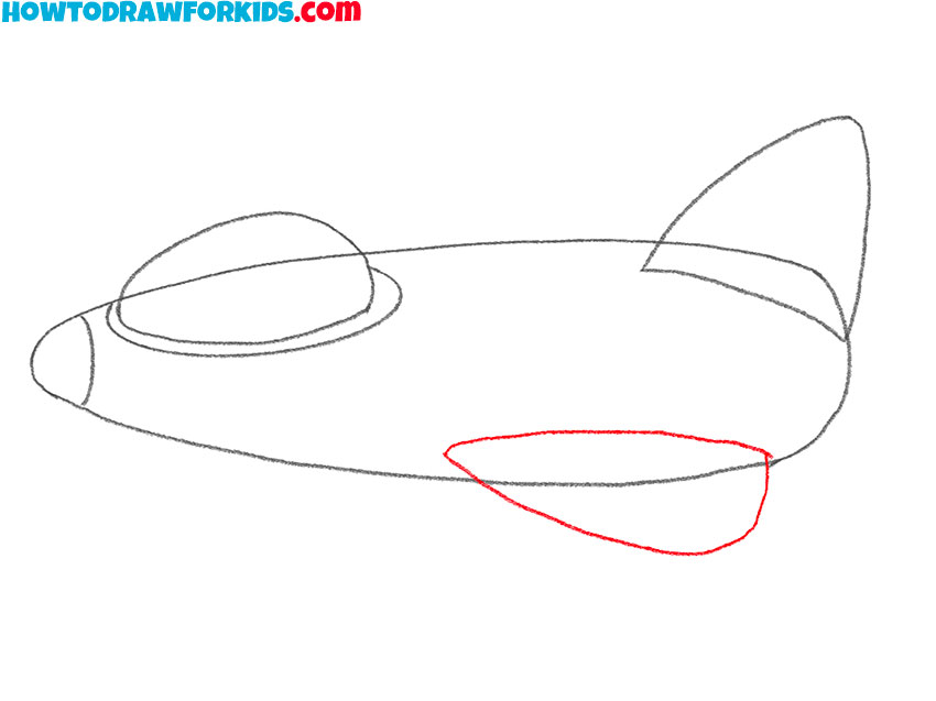 how to draw spaceship design