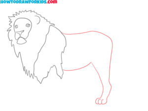 How to Draw a Realistic Lion - Easy Drawing Tutorial For Kids